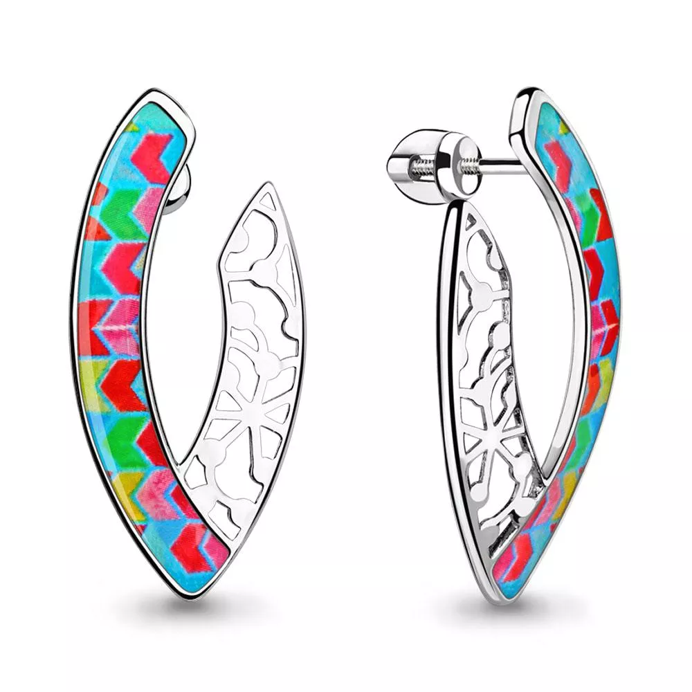 Серьги, артикул LV33347, серебро