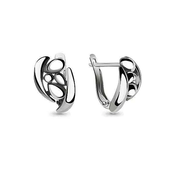 Серьги из серебра, артикул LV33322