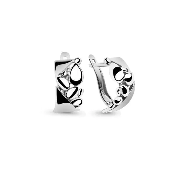 Серьги, серебро, артикул LV33312
