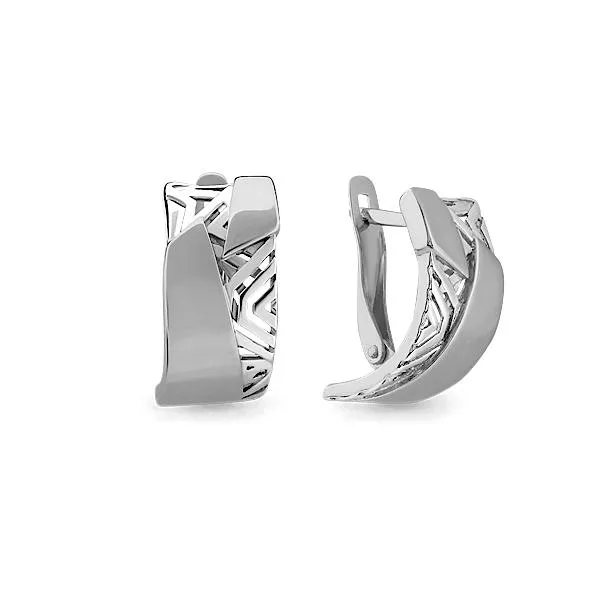 Серьги из серебра, артикул LV33252