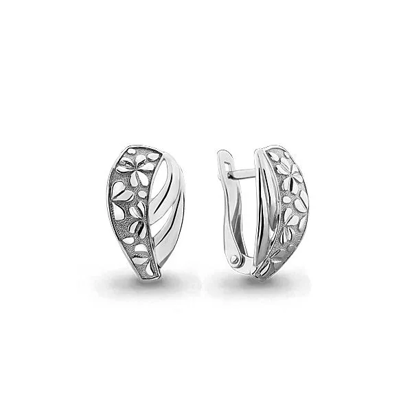 Серьги, артикул LV33227, серебро