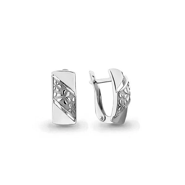 Серьги из серебра, артикул LV33222