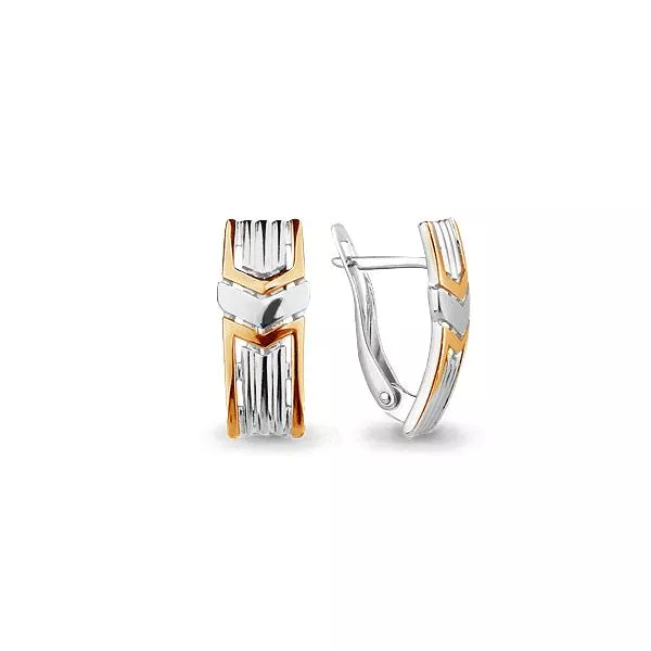 Серьги из серебра, артикул LV33151