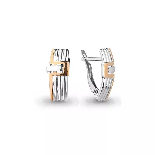 Серьги, серебро, артикул LV33149