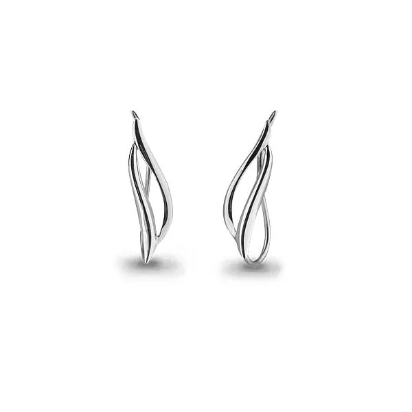 Серьги, серебро, артикул LV33117