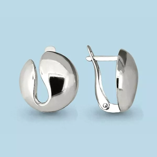 Серьги из серебра, артикул LV33053