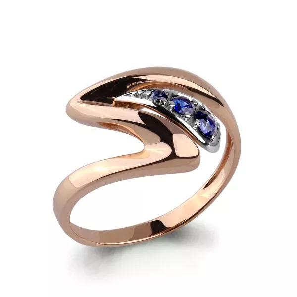 Кольцо, артикул LV963136к, золото