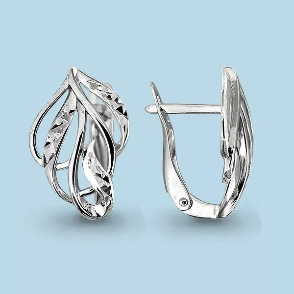 Серьги, серебро, артикул LV31920