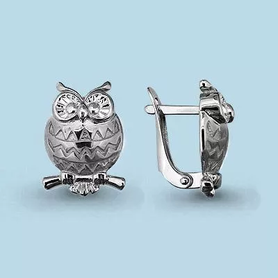 Серьги, артикул LV31820, серебро