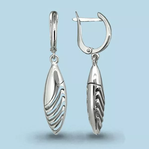 Серьги, артикул LV31818, серебро