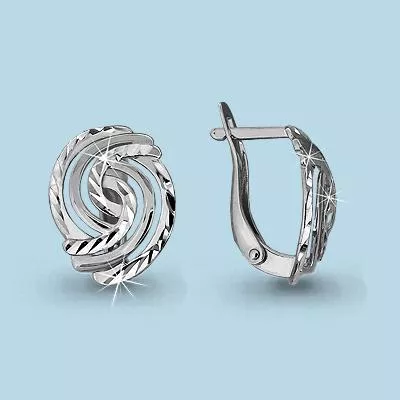 Серьги, артикул LV31745, серебро