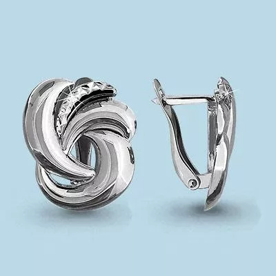 Серьги из серебра, артикул LV31741