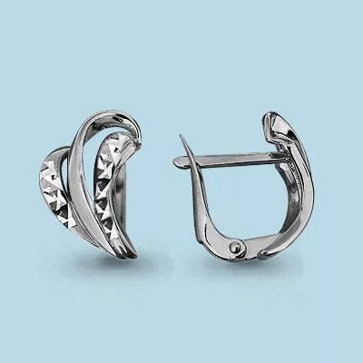 Серьги из серебра, артикул LV31738