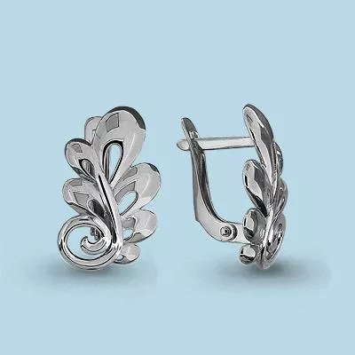 Серьги, артикул LV31720, серебро