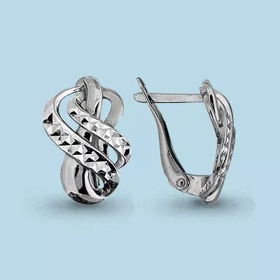 Серьги из серебра, артикул LV31664