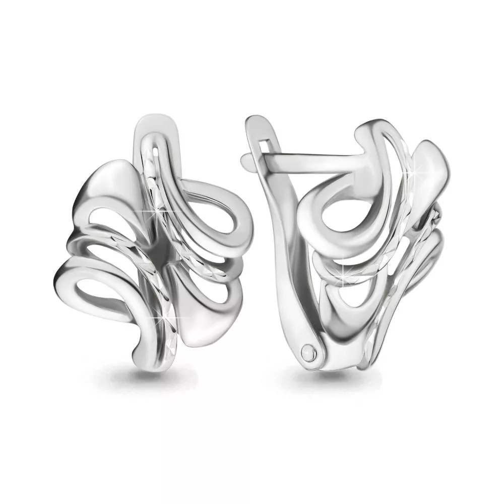 Серьги из серебра, артикул LV31603