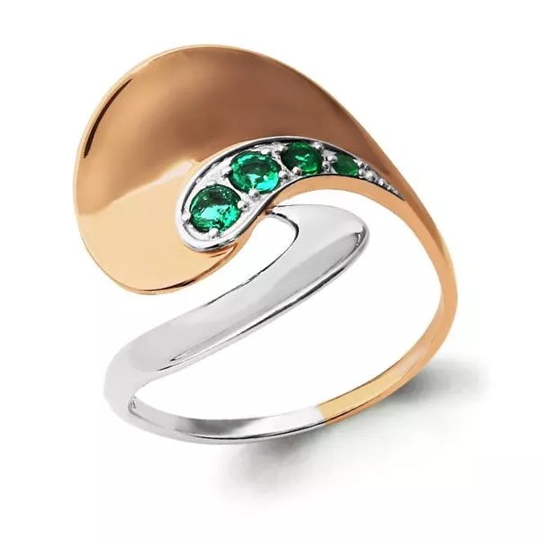 Кольцо, артикул LV963070к, золото