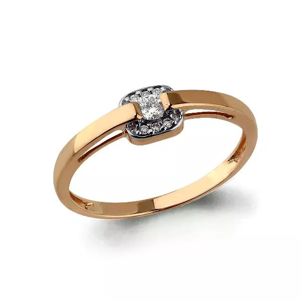 Кольцо, артикул LV962991Ак, золото