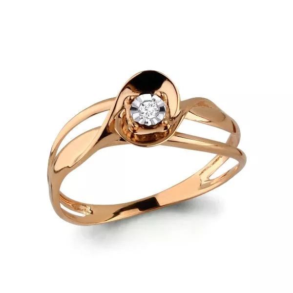 Кольцо, артикул LV962952к, золото