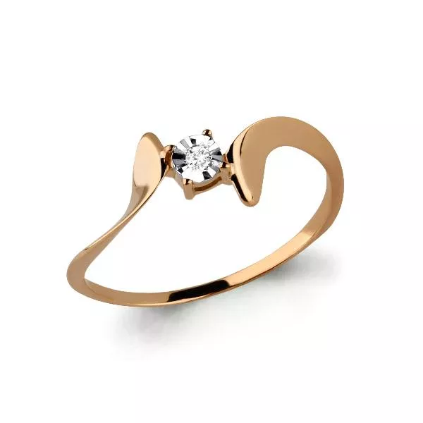 Кольцо, артикул LV962951к, золото