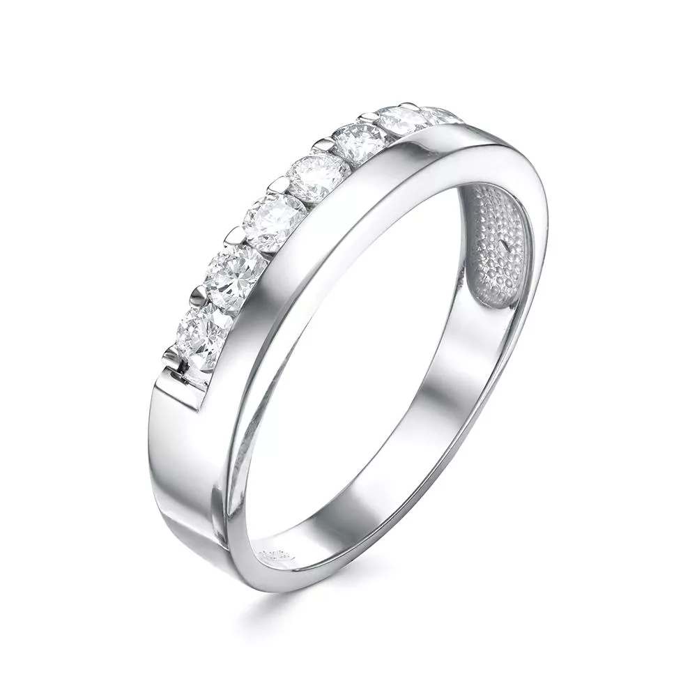 Кольцо из белого золота с бриллиантом V18332510000