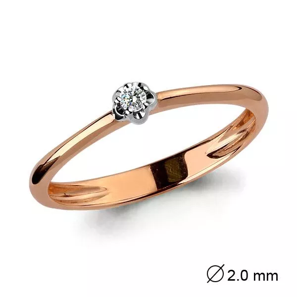 Кольцо из золота, артикул LV962905к