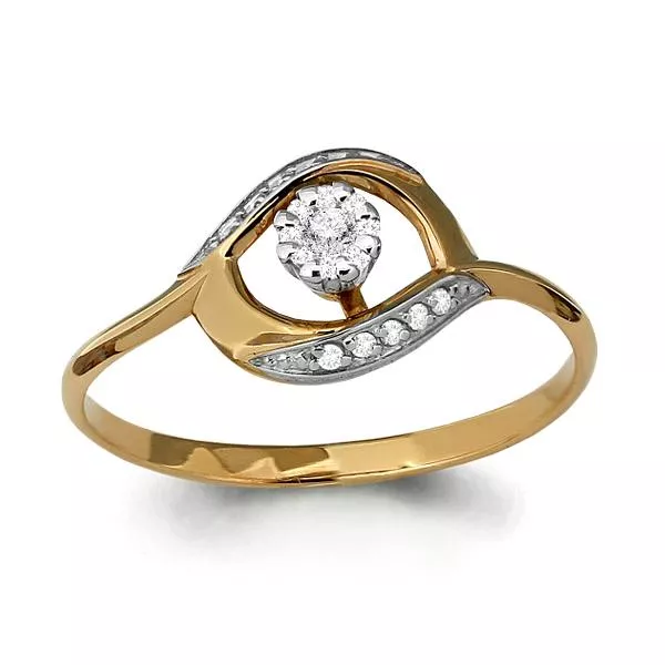 Кольцо, артикул LV962896к, золото