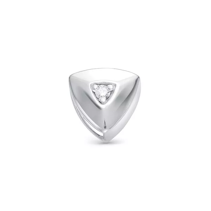 Подвеска из белого золота с бриллиантом V35172510000