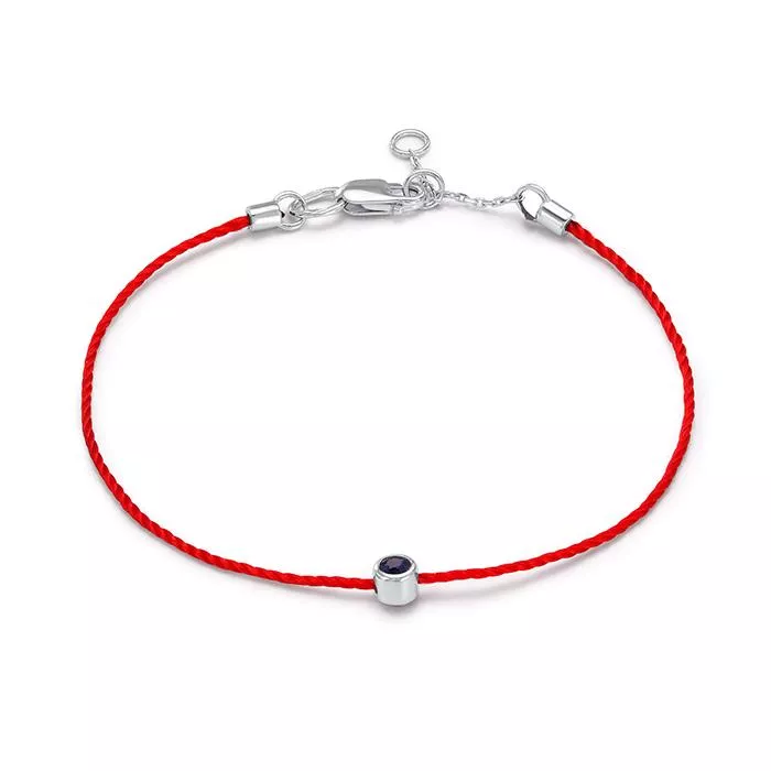 Браслет из белого золота с сапфиром V51852511000