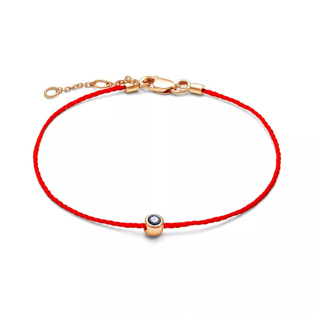 Браслет из красного золота с сапфиром V51851501000
