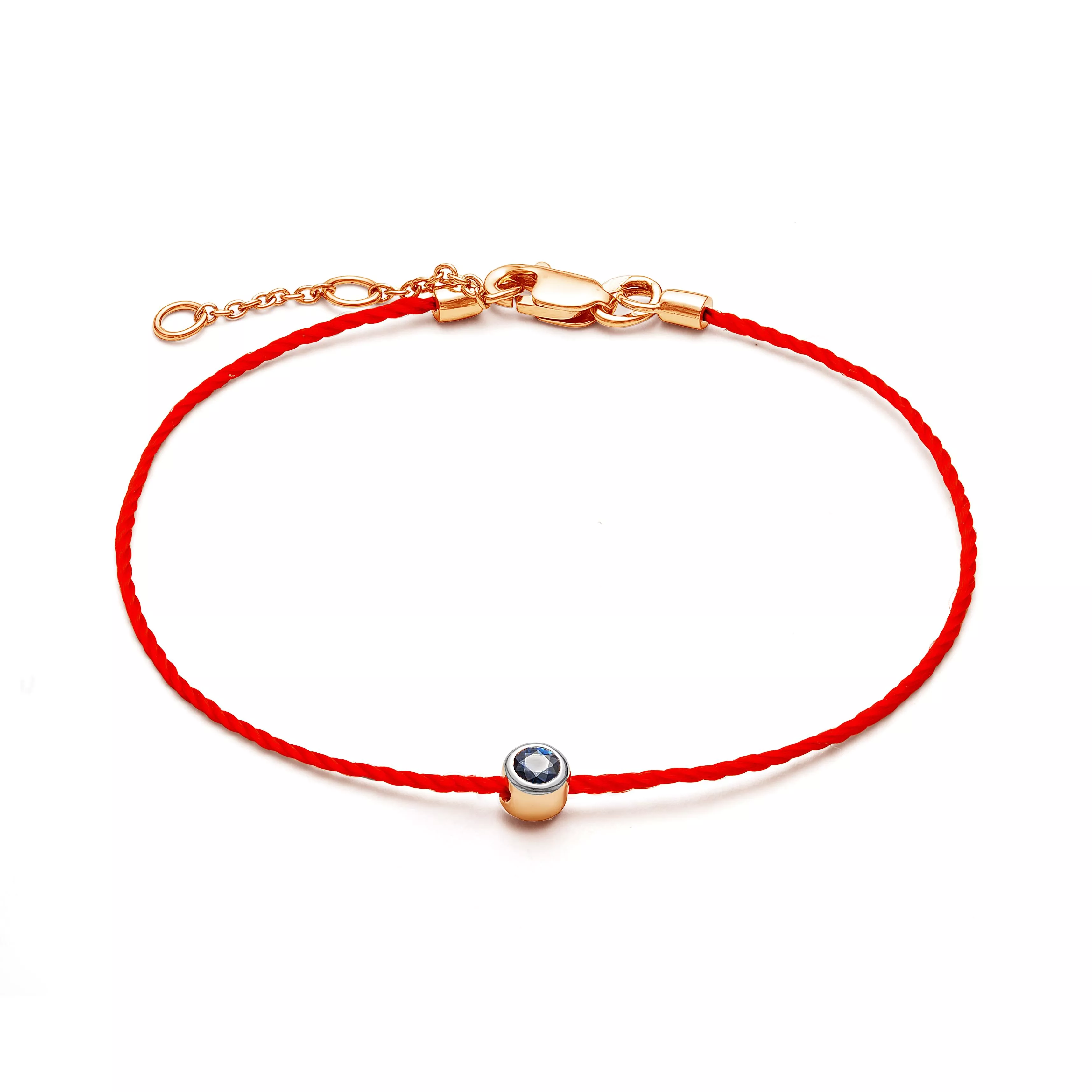 Браслет из красного золота с сапфиром V51851511000