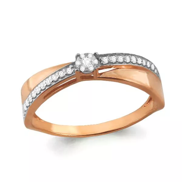 Кольцо из золота, артикул LV962792Ак