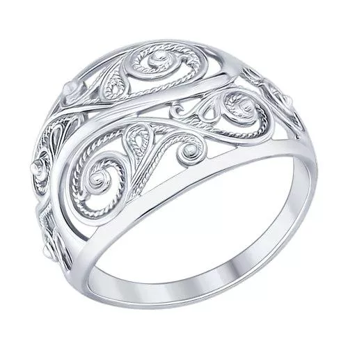 Кольцо из серебра