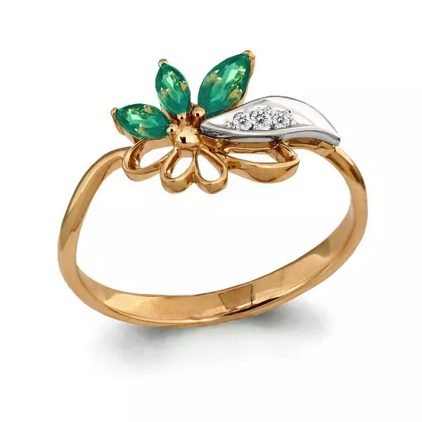 Кольцо, артикул LV962729к, золото