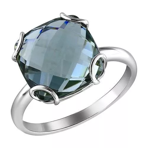 Серебряное кольцо с кварцем