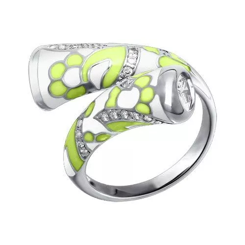 Эксклюзивное кольцо из серебра