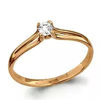 Кольцо из золота, артикул LV962600к