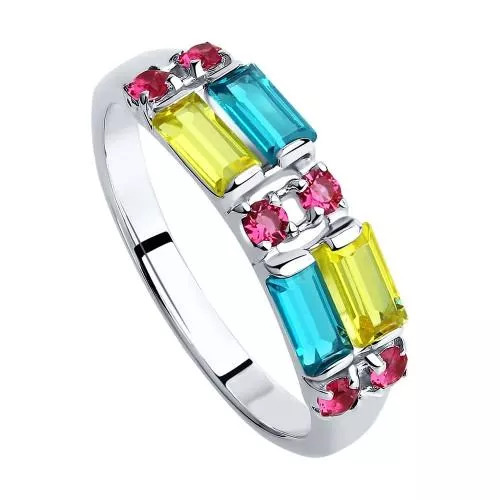 Кольцо c кристаллами Swarovski