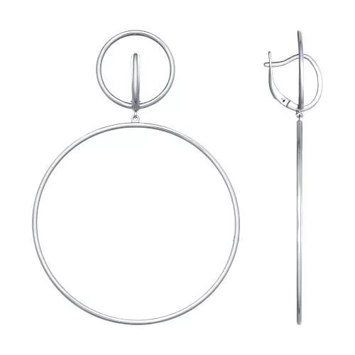 Серьги из серебра SOKOLOV x TerekhovGirl