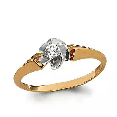 Кольцо, артикул LV962522к, золото