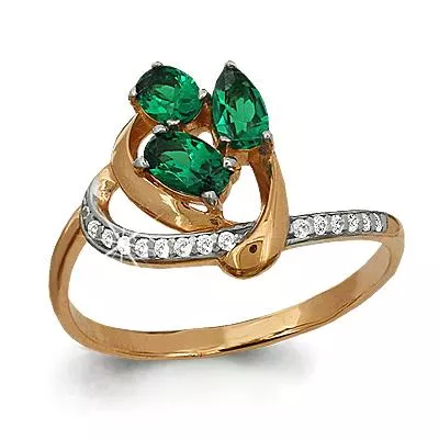 Кольцо из золота, артикул LV962517Ак