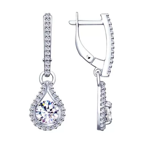 Серьги из серебра