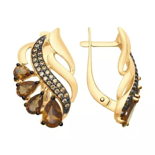 Серьги из серебра