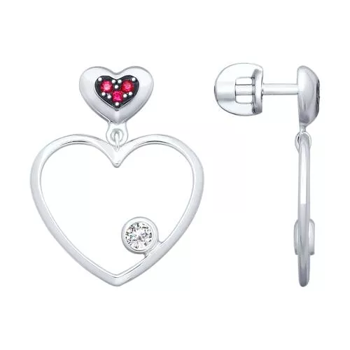 Серьги из серебра