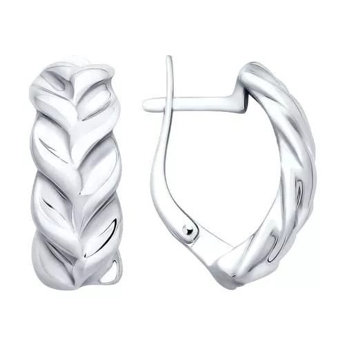 Серьги из серебра