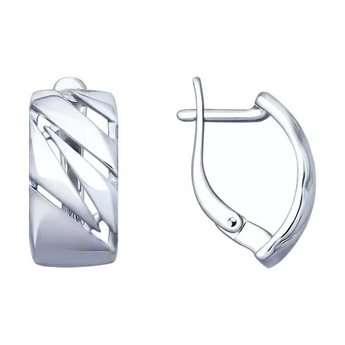 Серьги из серебра