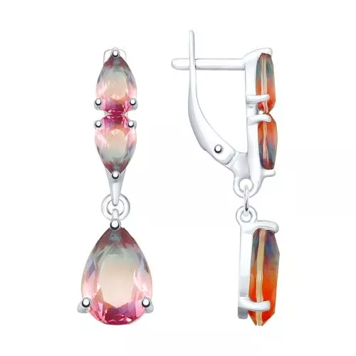 Серьги из серебра