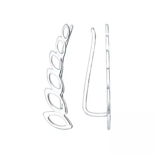 Серьги из серебра