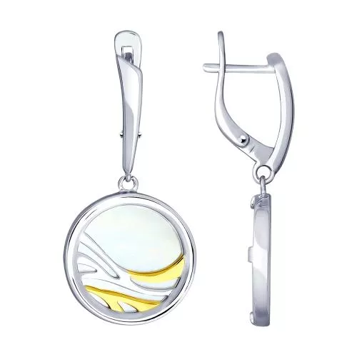 Серьги из серебра