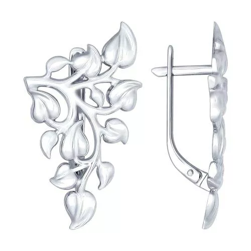 Серьги из серебра